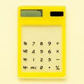 Solar Power Calculator LCD 8 Digit Touch Screen Slim Transparent Design Calculators Practical Calculation Tool