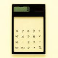 Solar Power Calculator LCD 8 Digit Touch Screen Slim Transparent Design Calculators Practical Calculation Tool