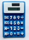 Handheld Silicone Scientific Calculator Foldable Pocket Calculator Solar Calculators Scientific for School Meeting