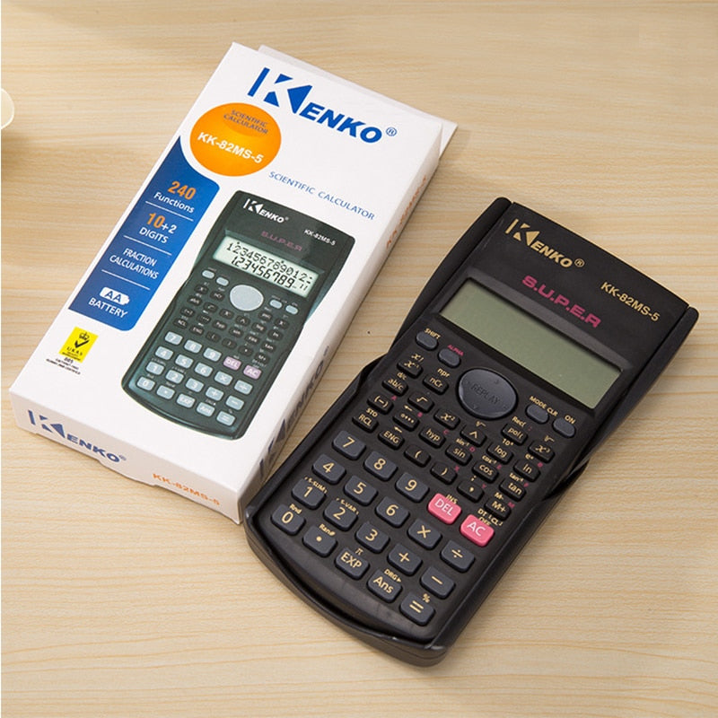 2018 Super Quality School Student Function Calculator Scientific Calculator Multifunctional Counter Calculating Machine Dropship